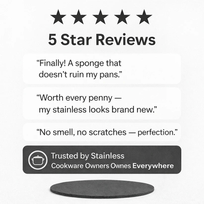 Arekya Sponge for Stainless Steel